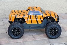 Custom Body Tiger Style for Clipless ARRMA GRANITE 223S DSC & MEGA 1/10