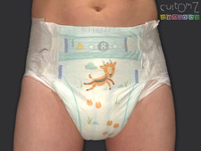 CustomZ Gary Gazelle ABDL Adult Baby Diaper Nappy - 1