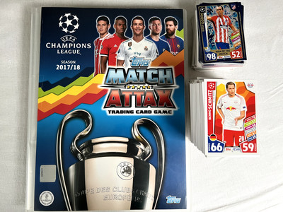 Topps Match Attax UEFA Champions League 2017/2018 Karten aussuchen Ronaldo