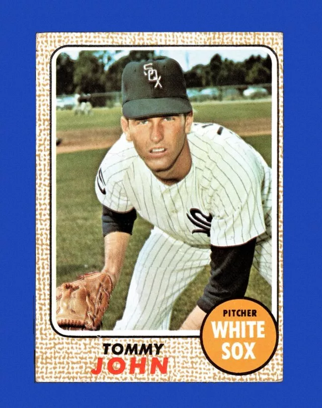 Tommy John trading card