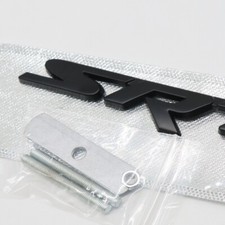 For Srt Hellcat Scat Pack Front Grille Emblem Badge Universal Matte Black Metal For Srt Hellcat Scat Pack Front Grille Emblem Badge Universal Matte Black Metal