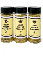 Premium  LEMON PEPPER Seasoning  Large Shakers  Calorie   Saturated  Ch...