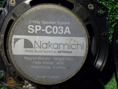 Nakamichi SP-C03A 16cm 6.5 inch 2-Way Car Coaxial Speakers Tested