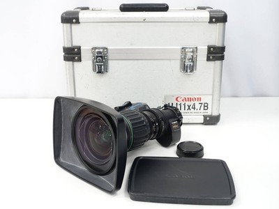 Canon HJ11x4.7B IRSD 2/3'' 11x B4 Broadcast HD Kurzzoomobjektiv mit UV-Filter GEBRAUCHT