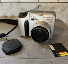 Olympus Camedia C-720 Ultra Zoom Digital Camera  128 MB Smart Media Card TESTED