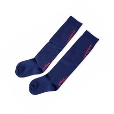 Boy s Baseball Socks 2 Pairs Youper Blue with Red Accents Size S NIP