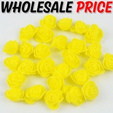 1000 Foam Mini Roses WHOLESALE Heads Buds Small Flowers Wedding Home Partys UK