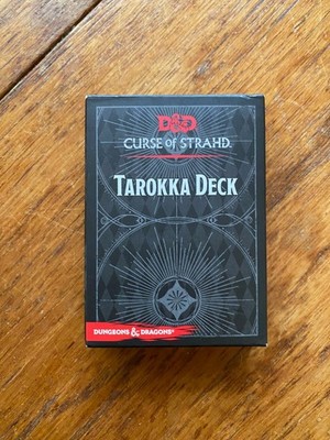 Dungeons & Dragons 5th Ed: Curse of Strahd - Tarokka Deck (GF9, 2016, Ex)