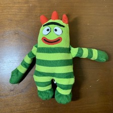 TY Beanie Babies Plush Yo Gabba Gabba Brobee 7.5" The Striped Monster 2013