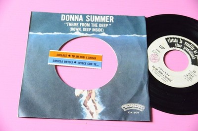 Collage Tu Mi Rubi L'Anima Daniela Davoli 7'' 45 Sticker Juke Box Strip