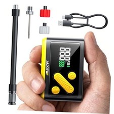 Electric Bike Pump 20s Fast Inflate 120 PSI, Mini Air Pump with Pump for Bike