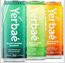 Yerbaé Energy Beverage Variety Pack - 16 oz. 12 Cans, 0 Sugar, 0 Calories