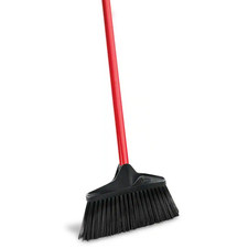 10 In. High Power Lobby Broom with Steel Hand...