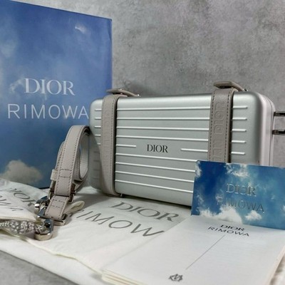 Dior × RIMOWA パーソナルクラッチバッグ ショルダーバッグ シルバー Rimowa Dior Personal Clutch Bag Silver | eBay
