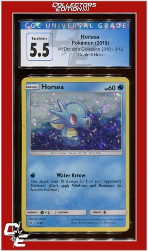 Horsea graded CGC 5.5 for sale on eBay