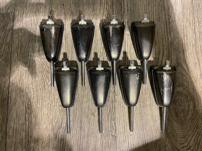Schlagzeug Bassdrum Spannstangen und Krallen Hardware/Ersatzteile x8 #BT028