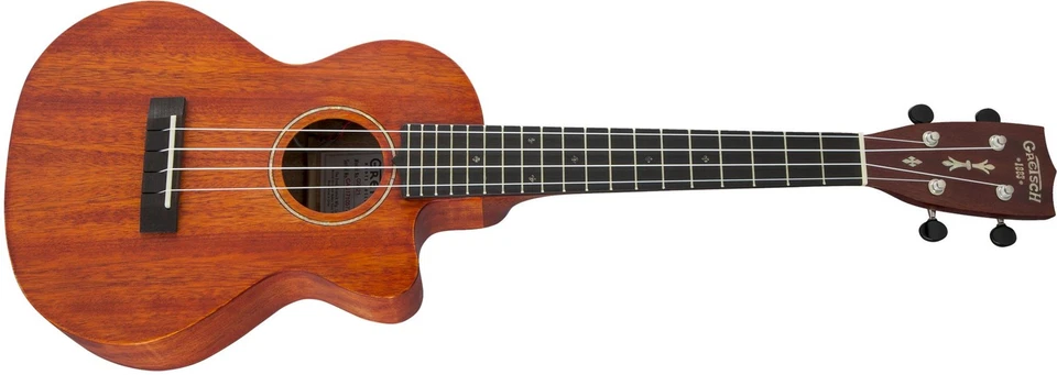 Gretsch G9121 A.C.E. Tenor Acoustic-Electric Ukulele Honey Mahogany Stain with G - Image 4 of 4