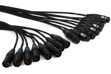 Mogami GOLD 8 XLR-XLR-50 8-channel XLR Male to XLR Female Snake Cable - 50 foot