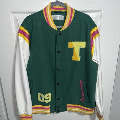 Disneyland Varsity Jacket Tiana Almost There Green Size XL