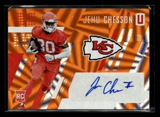 2017 Panini Unparalleled Jehu Chesson Orange Rookie Autograph Auto /15 UX8322