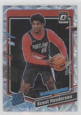 2023 Donruss Optic Rated Premium Box Set Prizm Scoot Henderson Rookie RC 13ql