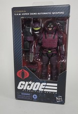 New GI Joe Classified Series Cobra SAW Viper 147 Figure S.A.W. Factory Sealed