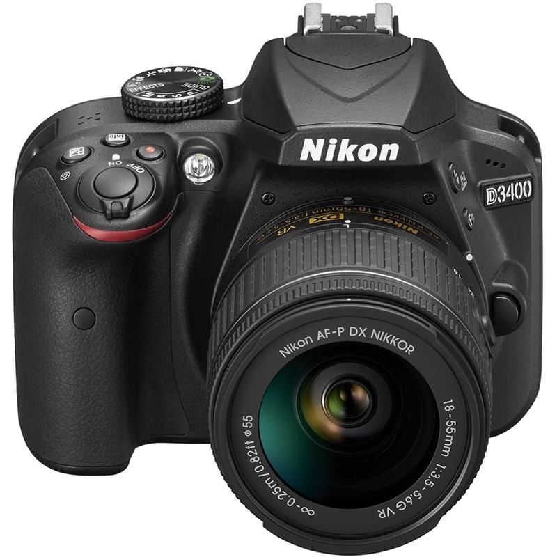 Nikon D3400 DSLR Camera + 18-55mm AF-P VR Lens Refurbished A Grade
