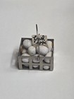 Vintage Dollhouse Miniature Basket Of Fresh Eggs — photo 2