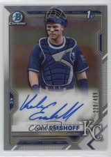 2021 Bowman Chrome Prospect Refractor 220/499 Kale Emshoff #CPA-KE Auto 0xh3