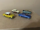 Original Vintage Dinky , Corgi Lot Of 4 Jeweled Lights All In Nice Condition
