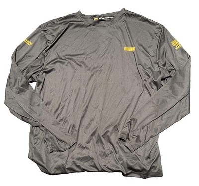 DEWALT Men's Black Lightweight 2XL Pro Sun Protection Long Sleeve Small Paint St