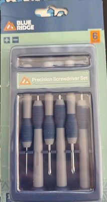 Blue Ridge Tools 6pc Precision Screwdriver Set