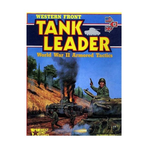West End Wargame Western Front Tank Leader Box VG+/NM
