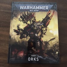 Warhammer 40000 40K 10th Edition Codex Orks code used good cond 22426