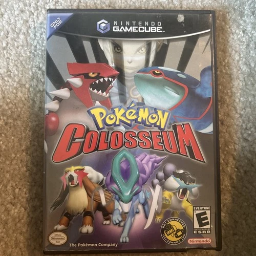 Pokemon Colosseum Video Game Nintendo Gamecube 2004 RARE with Case