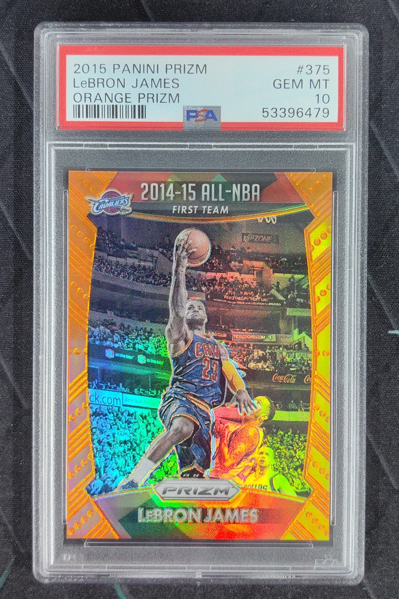 LeBron James Professional Sports PSA Basketball Trading Cards for
