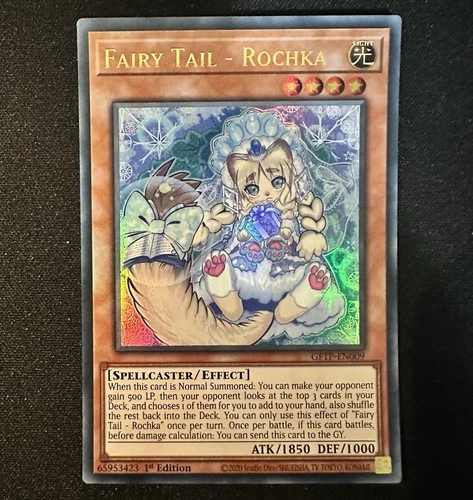 Yu-Gi-Oh! FAIRY TAIL - ROCHKA GFTP-EN009 Ultra Rare 1st Edition LP