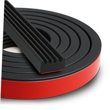 Weather Stripping Seal Strip: EPDM Foam Rubber with Strong Adhesive for 26FT