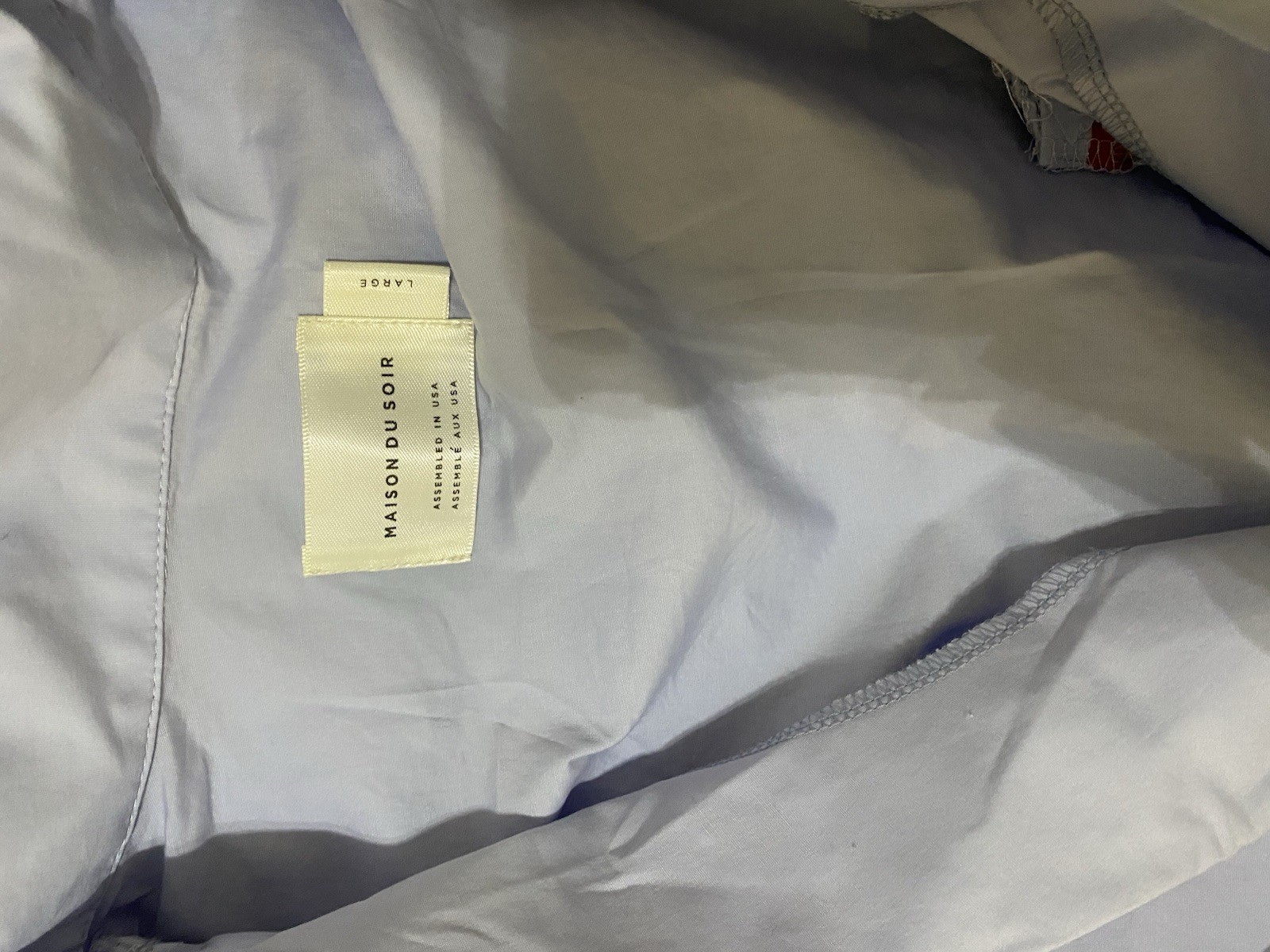 Maison Du Soir Jane Pajama Set in Light Blue Large - image 3