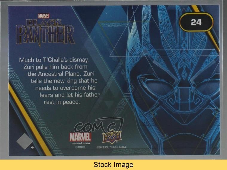 2018 Upper Deck Marvel Black Panther Silver Foil Back to Reality #24 READ 09q5 thumbnail 2