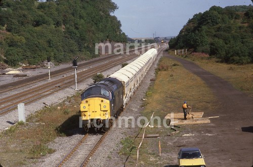Ferryhill Class 37 37079 25.8.84 Fuji 35mm Slide RN563