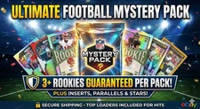 NFL Mystery Pack – 10 Cards – 3 Rookies & Insert Guaranteed – 2021–2025