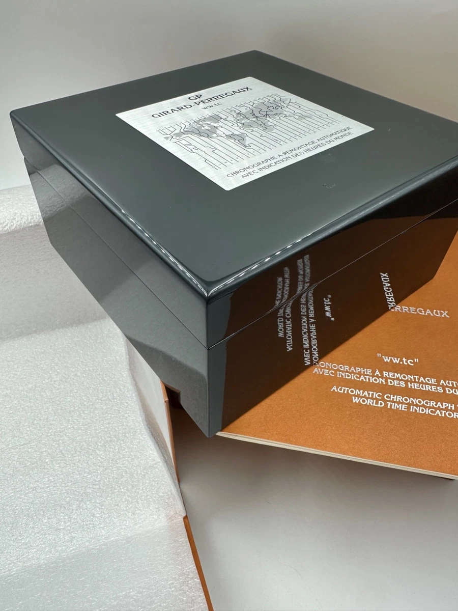 Écrin En Bois Girard-Perregaux Laureato - Boîte Intérieure Et Extérieure Neuve