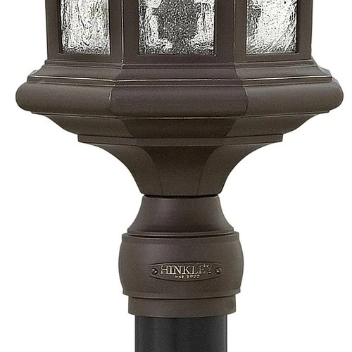 Hinkley Lighting 1601 Raley 120v 4 Light 26.5" Tall Post Light - Bronze - Picture 2 of 6