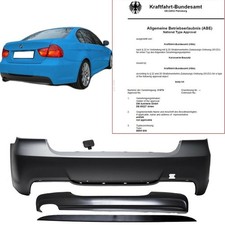 Limousine Sto�stange Hinten ohne PDC passt f�r BMW E90 Serie / M-Paket LCI 05-11