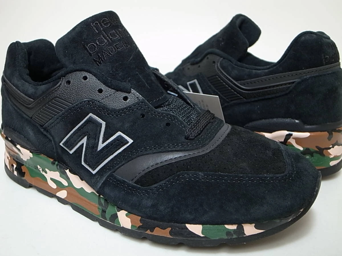 New Balance M997CMO Colore Nero Mimetico Made in USA Larghezza D Sneaker Uomo Us7