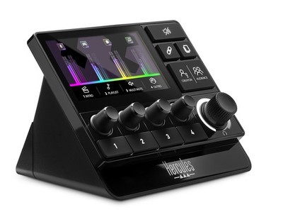 Hercules Stream 200 XLR Audio Controller, Schwarz