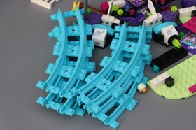 LEGO&reg; Friends 41130 Amusement Park Roller Coaster Incomplete! No Minifigs! READ!
