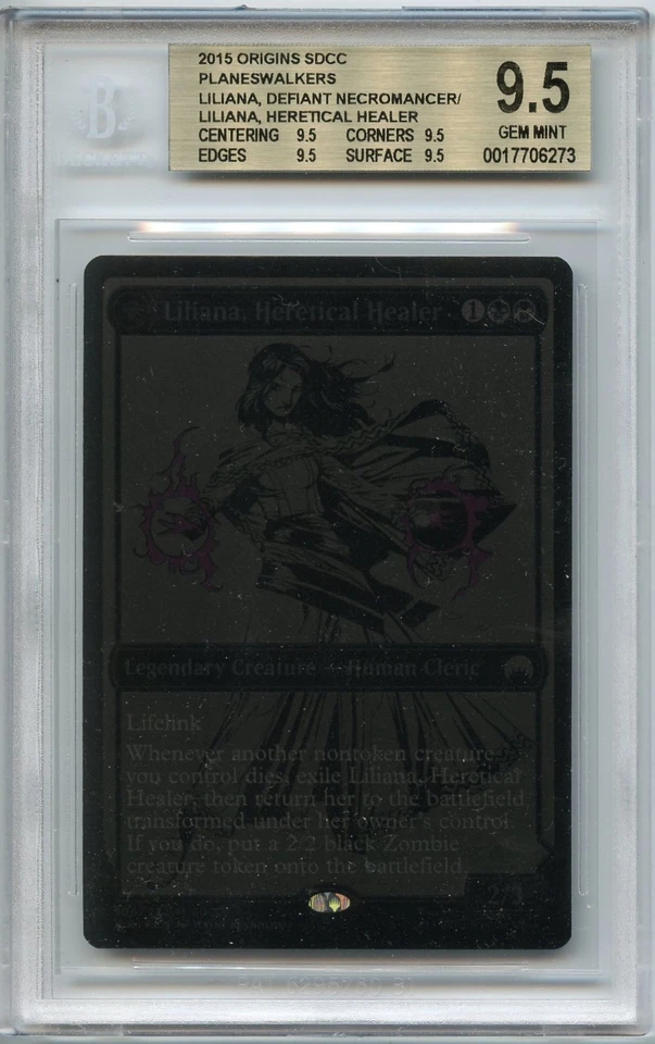 BGS 9.5 (w/ subs) SDCC 2015 Black Planeswalker set with book and box MTG Origins - Image 2 of 4