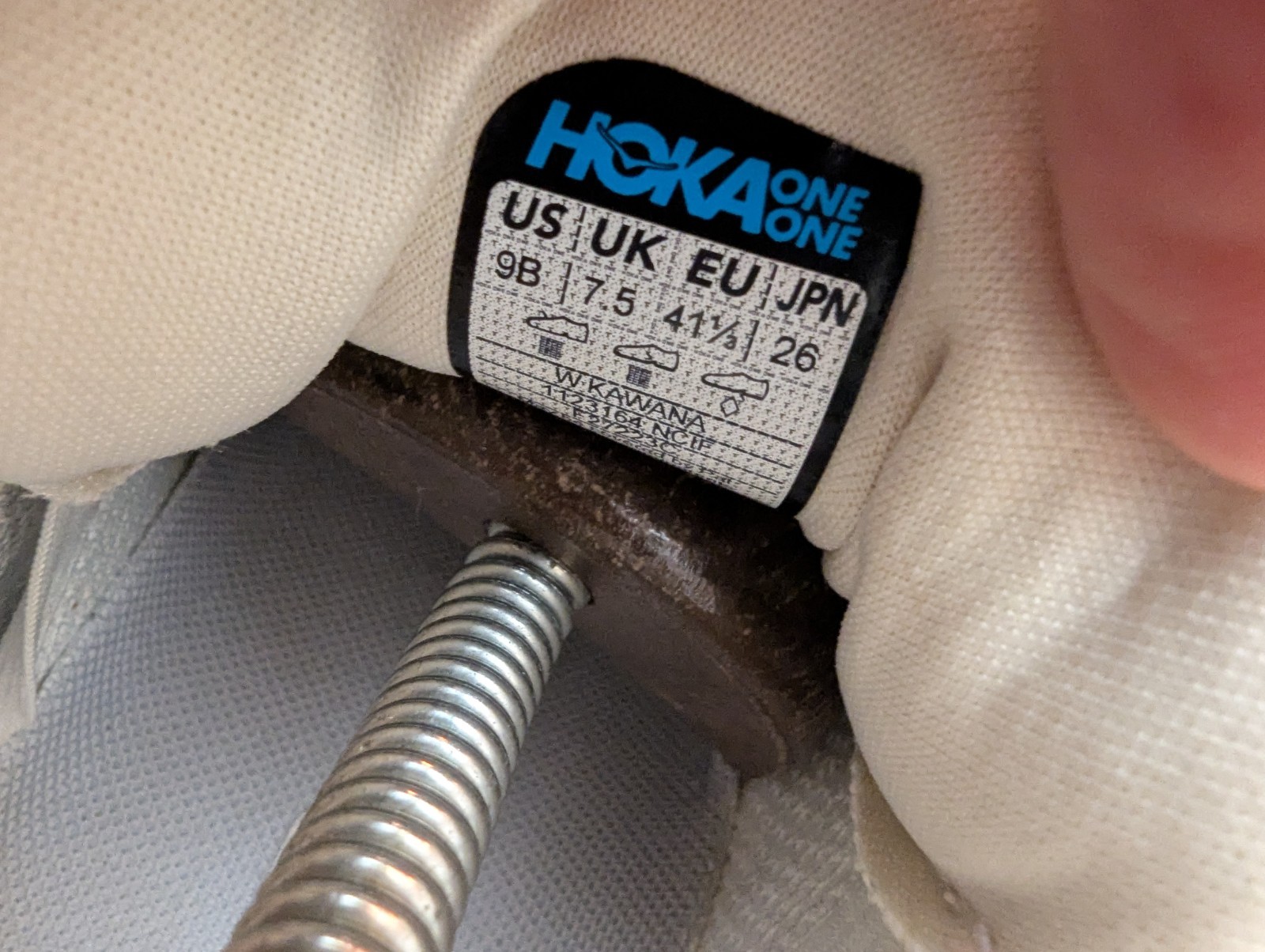 Womens Hoka One One Kawana Running Shoes Sz 9 Used Sneakers Trainers thumbnail 15